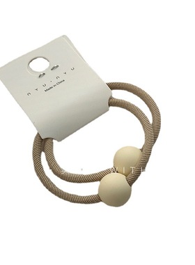 2 Pack ~ Simple Basic Hair Rope High Stetch Durable No Harm