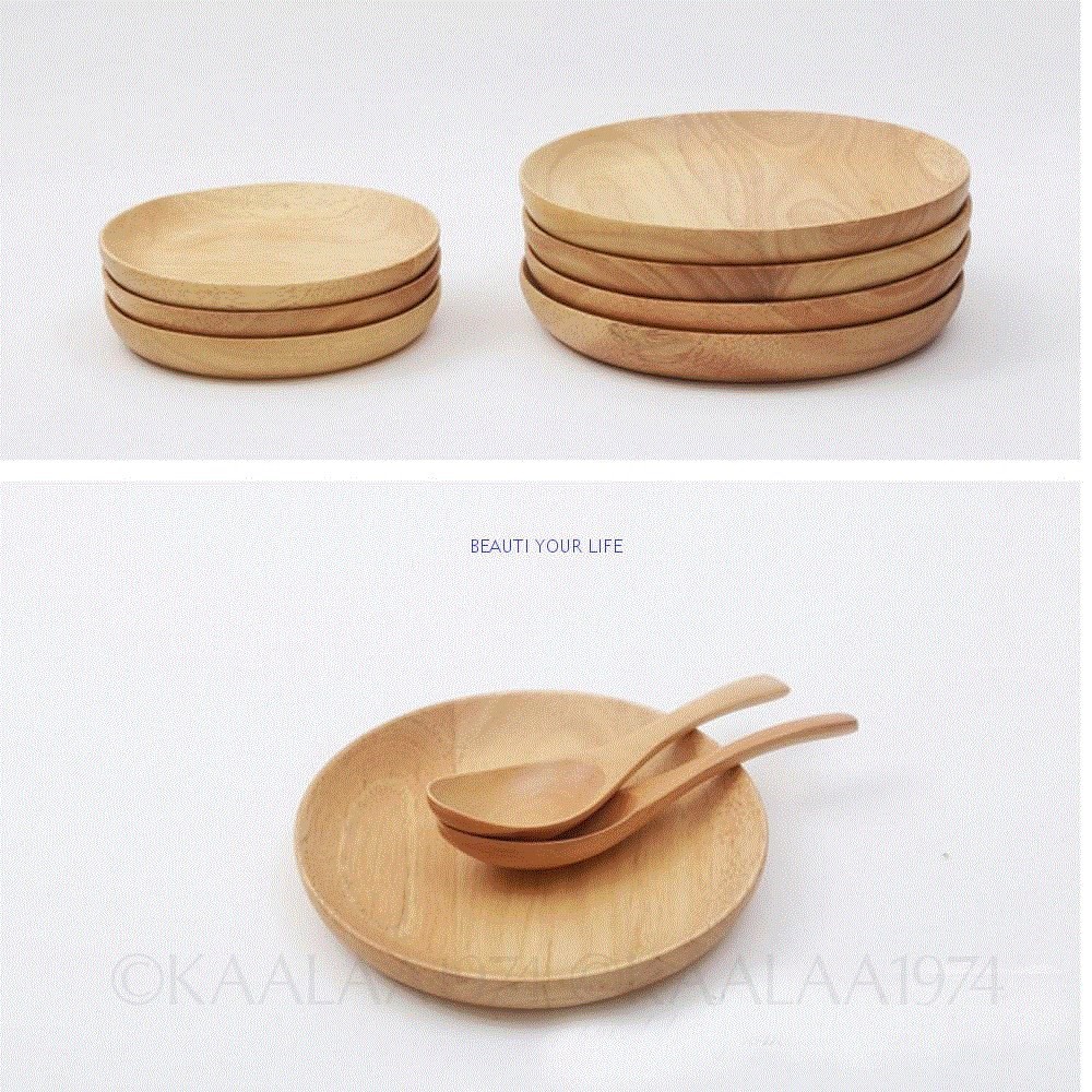 好货wooden plates lifestyle designer cooking vintage plate b