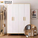 对开门简约板式 衣柜家用卧室衣橱成品衣柜简易储物柜经济型收纳柜