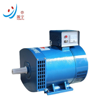 单机 单相铜芯交流同步有刷发电机 电球 ST5KW三相 厂家批发STC