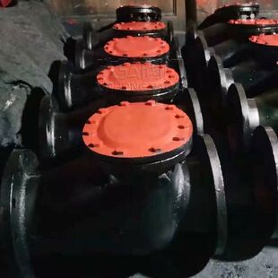 大口径 H44T铸铁止回阀 不锈钢 回水 欣弘阀门 陶瓷