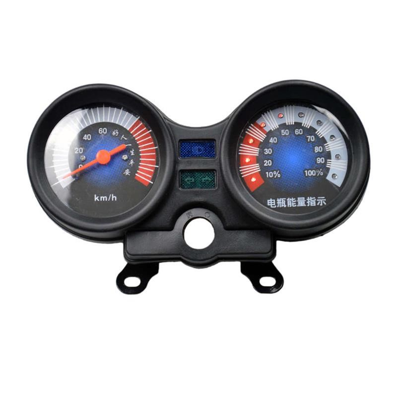 电动三轮车仪表电量表速度表码表仪表总成车头48V60YV指针液晶