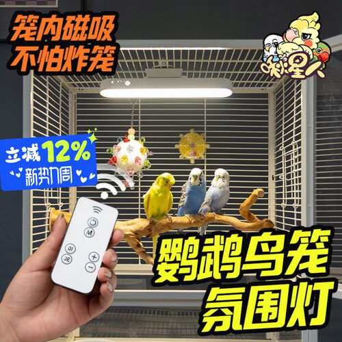 鸟笼夜灯专用防炸笼玄风氛围灯