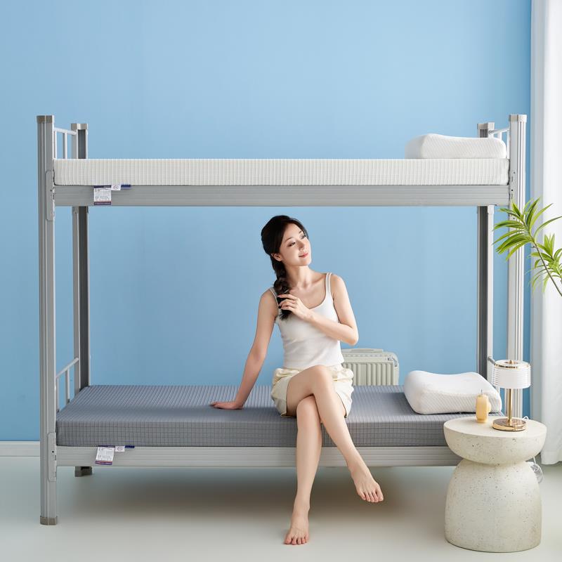 【学生宿舍专用】加厚不塌陷可折叠上下铺单人寝室0.9m硬海绵床垫