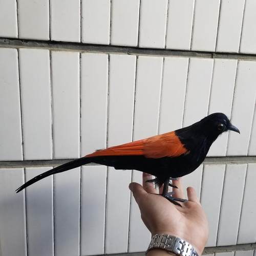 彷真红毛鸡户外庭院装饰品流水工艺礼品摆饰场景布局小摆件教学演