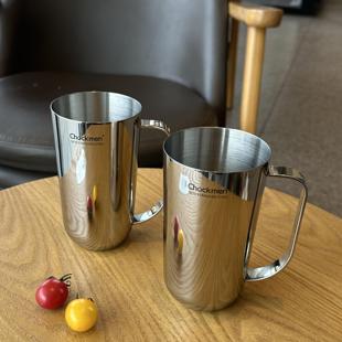 chockmen卓德铭18 10不锈钢啤酒杯子水杯随手杯牛奶杯茶杯洋酒杯