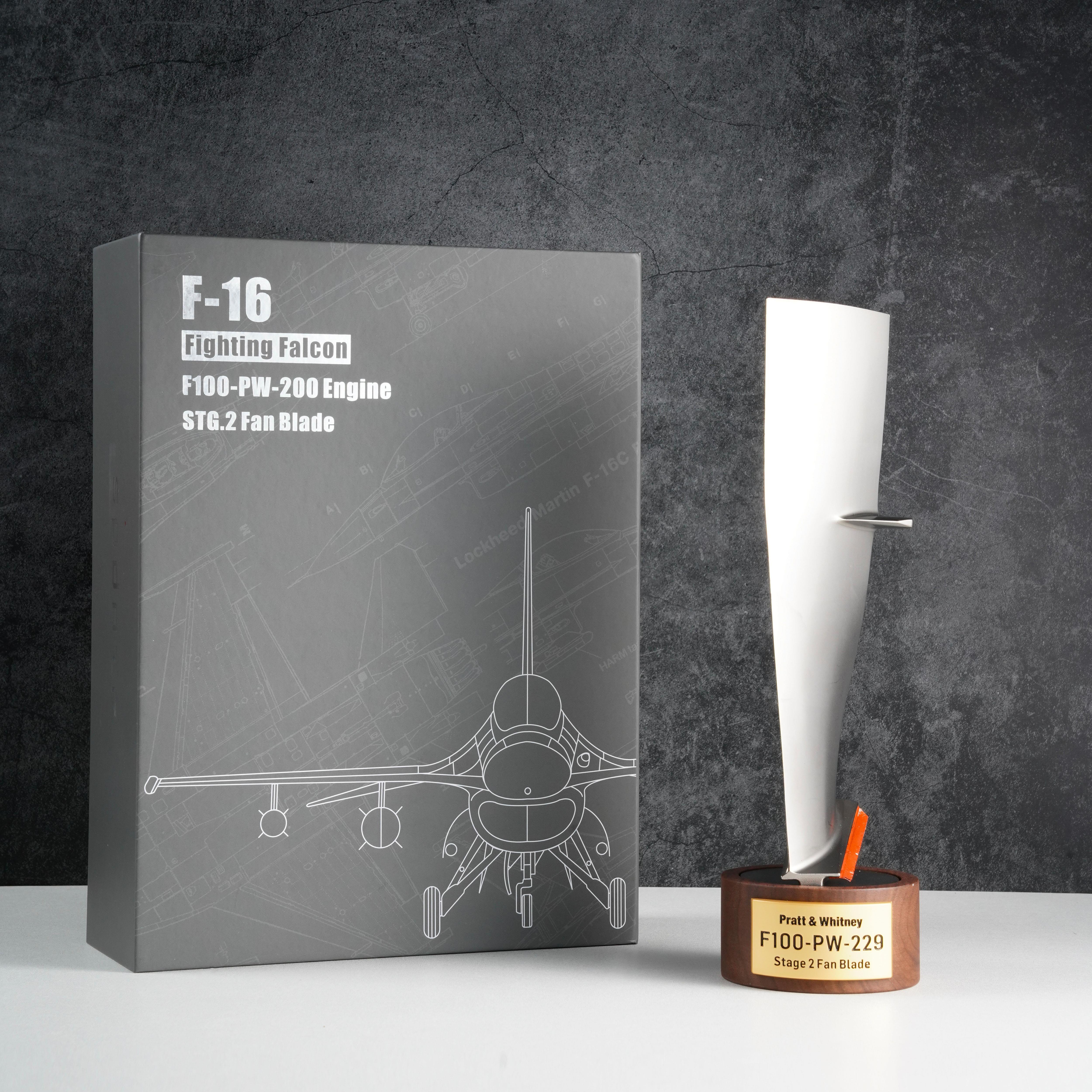 喷气引擎风扇叶片摆件 普惠F100 F16战 机 飞驰航空