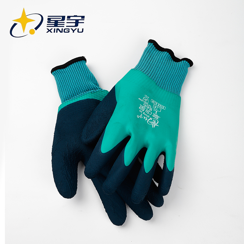 星宇防护耐磨常规乳胶劳保手套