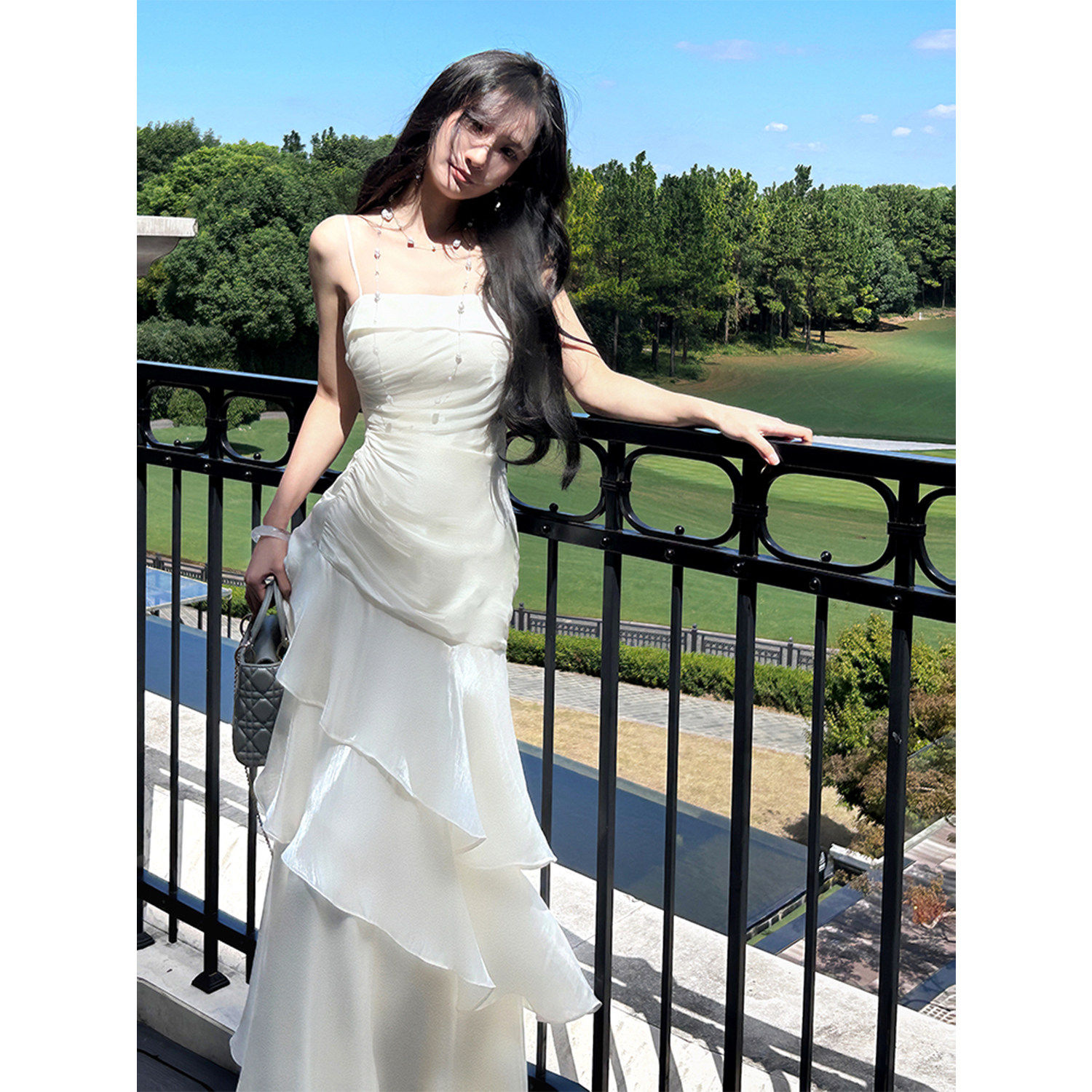 Good Job【鸢尾茉莉】小众轻奢高端吊带洋装成人礼鱼尾生日礼服