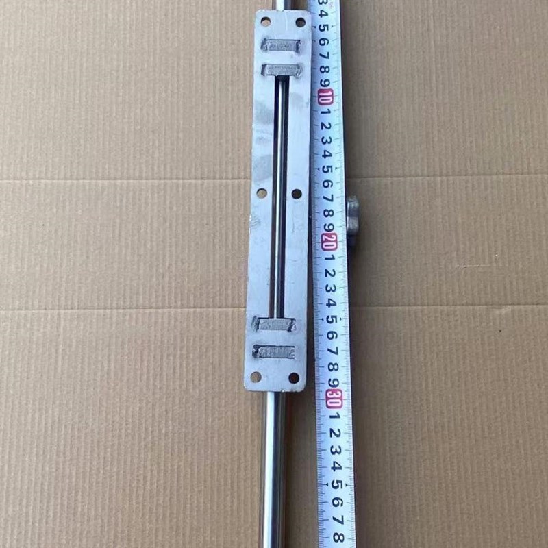 不锈钢庭院门重型落地插销大门加厚明装I地插围墙门16芯加长落地