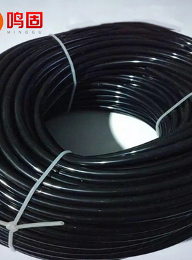 鸣固黑色硅胶软管硅胶管硅橡胶管耐高温硅胶管引流硅胶管