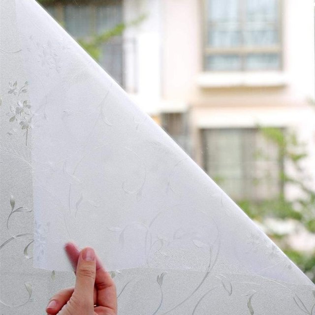 极速3D Flower Window Film Vinyl Self-adhesive Film for Windo