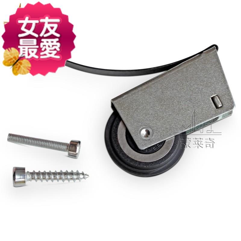 移门缓冲6器滑轮轨道衣柜定制推拉门阻尼器吊轮缓冲器含下滑