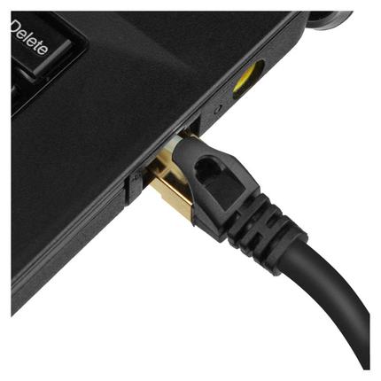 。CE-LINK 1526 CAT7网线5米纯铜镀金七类双屏蔽高速SSTP网络跳线