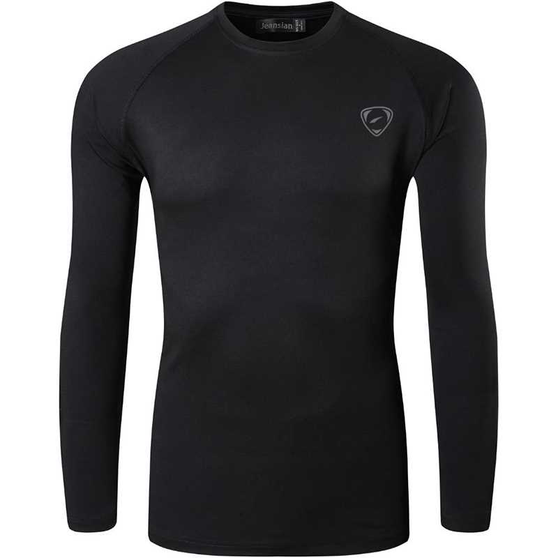 极速Jeansian Men's UPF 50+ UV Sun Protection Outdoor Long Sl
