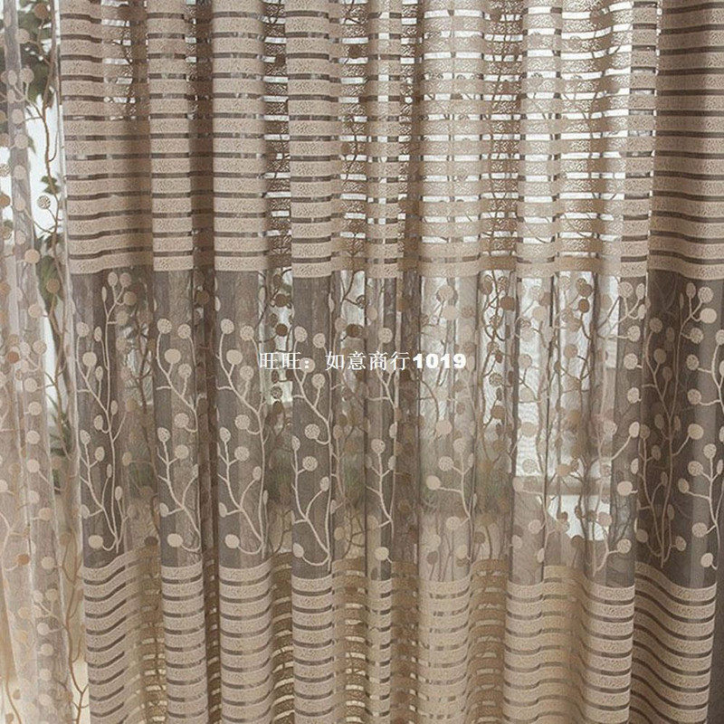 High quality modern luxury window curtains for living room