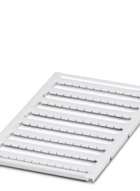 菲尼克斯STTB1.5 接线端子标记条 UC-TMF 4  0818166 一条15位8排