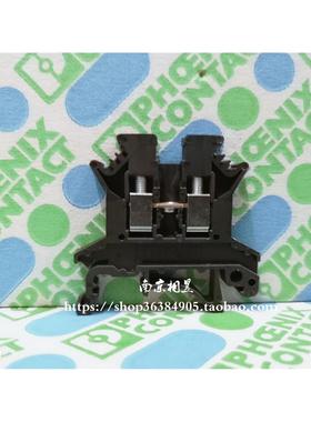 菲尼克斯 直通式接线端子 UK-2.5 N BK  0719100 黑色