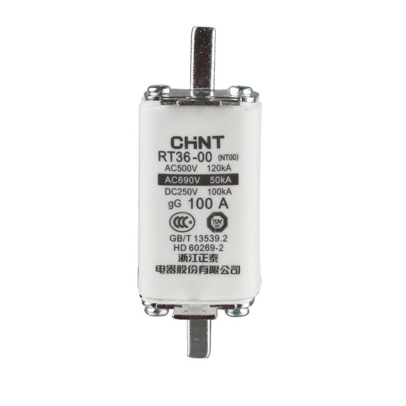 熔断器 RT36-00(NT00)gG 160A 100A 80A 63A CHNT 32A AC500V