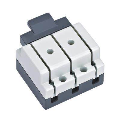 光伏家用开关闸刀三线单相HD18-100/4极双投单投隔离开关63A