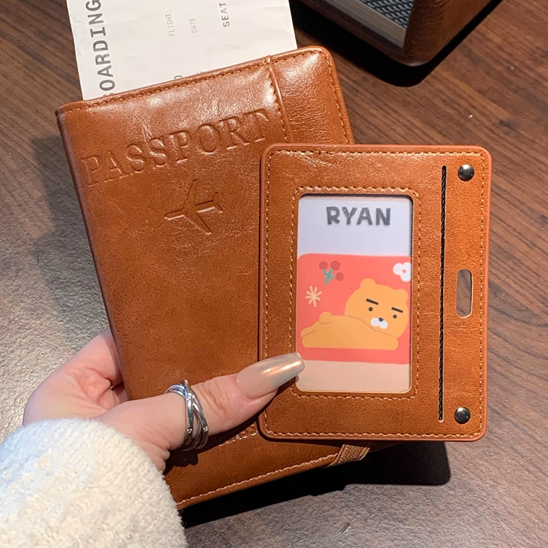 【出国神器】防丢卡包护照夹女2025防盗刷证件包机票夹护照保护套