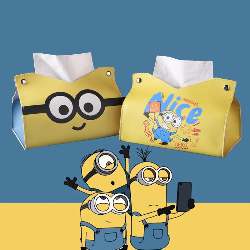 【小黄人联名】原创设计纸巾盒