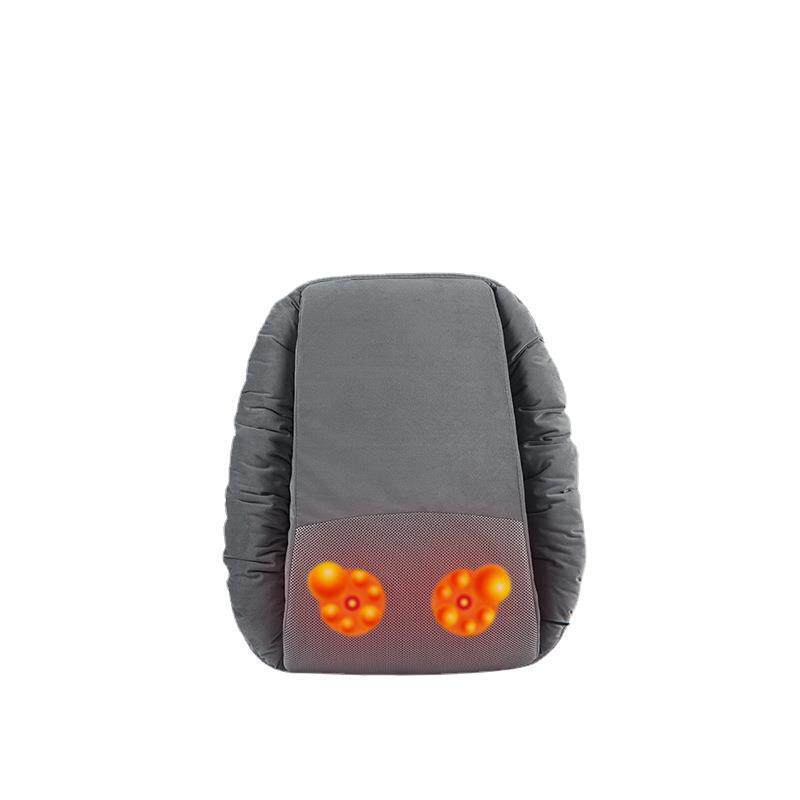 办公室老板椅电动揉捏靠垫车载按摩驾驶座腰部支撑汽车按摩腰靠枕