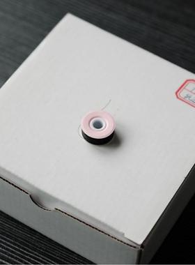 144只装75D/2黑色PrewoundBobbinThread绣花底线L型110米