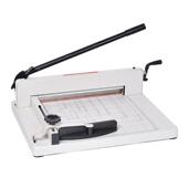 858A3厚层切纸机杠杆式 压纸相册菜谱皮革切刀手动重型裁纸刀