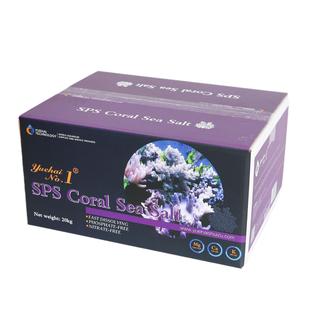 海水盐SPSLPS鱼盐经济型专用盐20KG箱装 内3包6.7KG