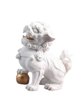 新中式狮子摆件现代样板间别墅客厅电视柜家居装饰动物雕塑工艺品
