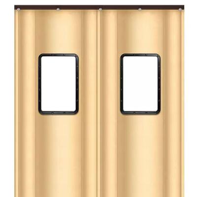 冬季皮革棉门帘家用保温保暖挡风隔断隔音挂帘冷库避寒帘