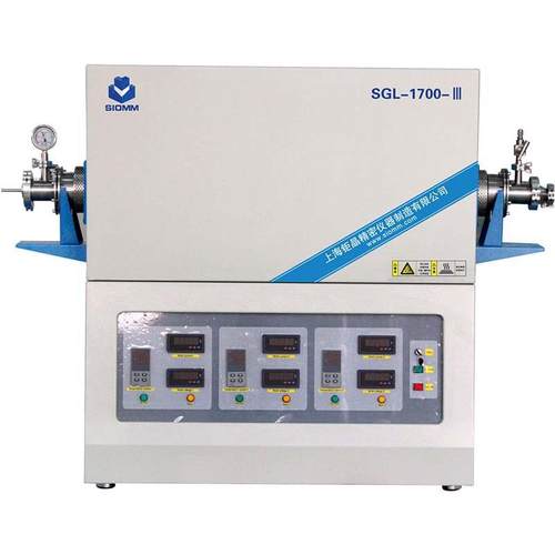 工业生产可抽三温区真空管式炉智能精确控温耐高温度实验室高温炉