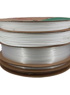 热缩管白色透明热缩套管绝缘管可代客切管印字号码管WORE