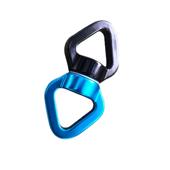 30KN瑜伽万向环攀岩万向轮登山钩360度旋转连接器吊床铝合金吊环