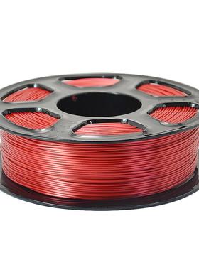 丝绸打印机线材PLA耗材1公斤1.75毫米SILK灯丝工厂直销整齐排线