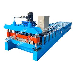 全自动彩钢瓦设备金属成型彩钢瓦压瓦机械设备840双层屋面压瓦机
