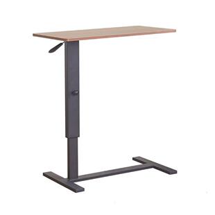 液压升降桌多功能支架可移动床边工作台气动家用可升降桌腿电脑桌