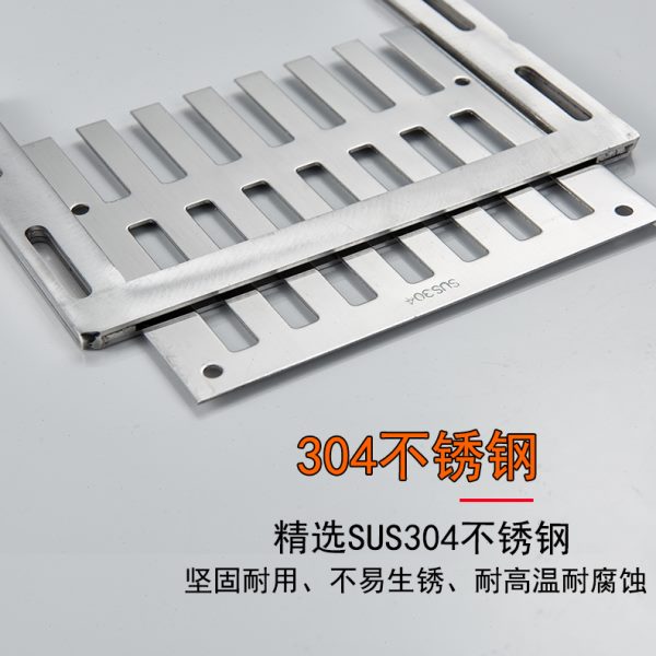 不锈钢侧排拦鼠网下水道带边框活动盖子侧墙渠水口地漏过滤网篦子