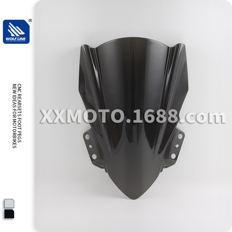 适用于KAWASAKI Ninja 250SL 15-18 摩托车挡风 风挡 挡风玻璃