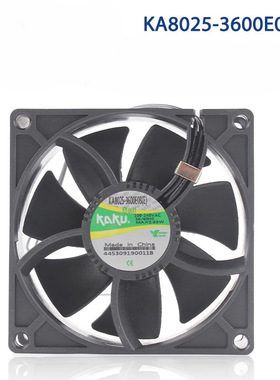 全新KAKU卡固 KA8025-3600E0B 100-240V 2.53W EC散热轴流风机