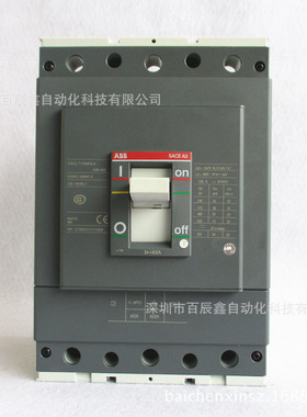 ABB塑壳断路器A3N400 TMF400/4000 FF 3P，10116452