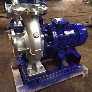ISW系列卧式管道离心泵——性能参数及尺寸