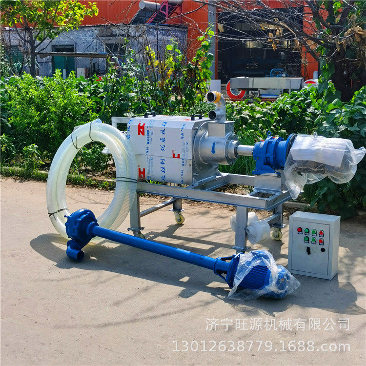 猪粪固液干湿分离机 斜筛式干湿分离机 不锈钢干湿分离机