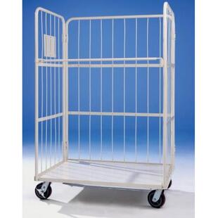 不带门可折叠式 台车物流推车仓储推车带自转轮物流台车