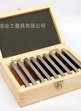 机床平行垫铁160x4x10-42 台虎钳垫块9对 18件公制平行垫块