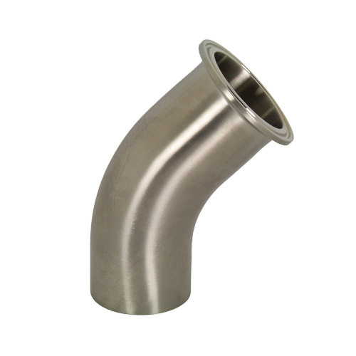 卫生级焊接弯头45°-Sanitary Butt-Weld Fittings  W112
