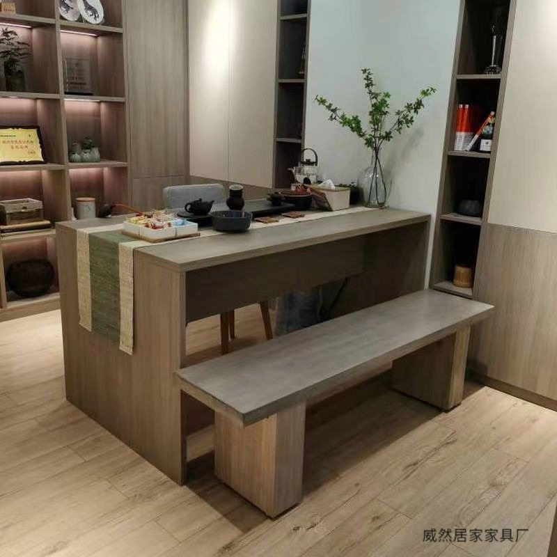北欧实木长条换鞋凳简约现代