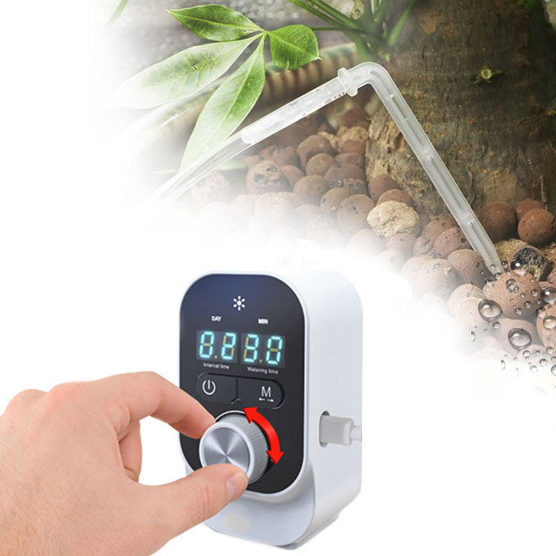 外贸款自动浇花器浇水定时器浇花神器园艺灌溉工具滴灌管喷淋