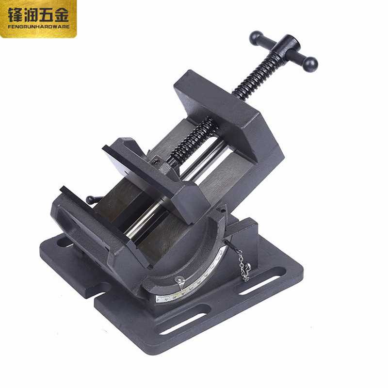 小型4寸高精度精密美式十字平口钳多功能台钳铣床车床机用夹具